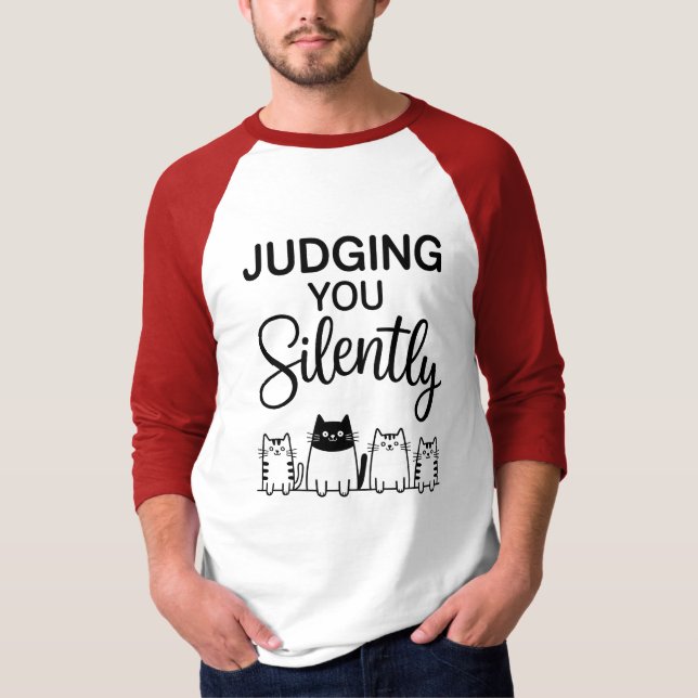 JUDGING YOU Silently T-Shirt (Front)