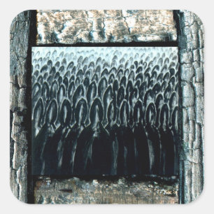 Judgment Day Square Sticker