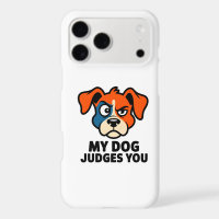 Judgmental Dog Face Sarcastic Quote Art