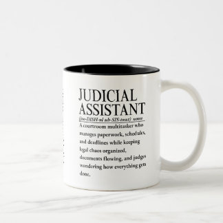 Judicial Assistant Two-Tone Coffee Mug