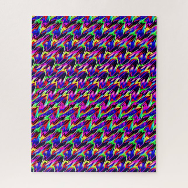 Judi's Psychedelic Moments... Jigsaw Puzzle (Vertical)