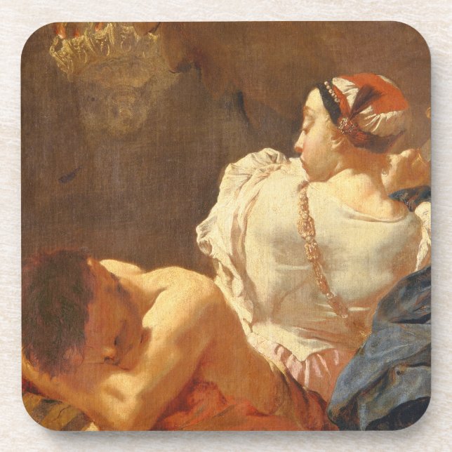 Judith and Holofernes Coaster (Front)