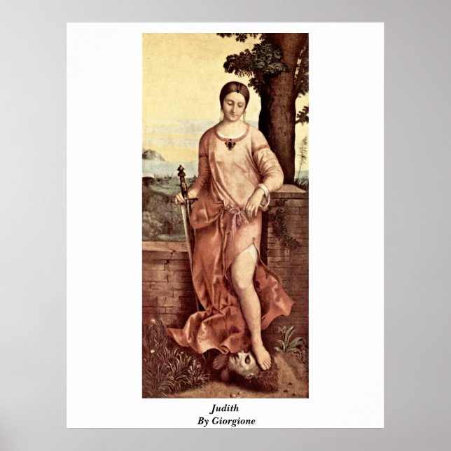 Judith By Giorgione Poster (Front)