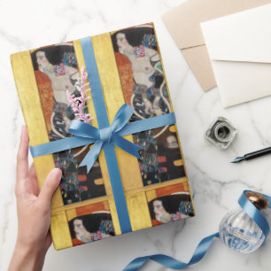 Judith II (Salome) by Gustav Klimt Wrapping Paper