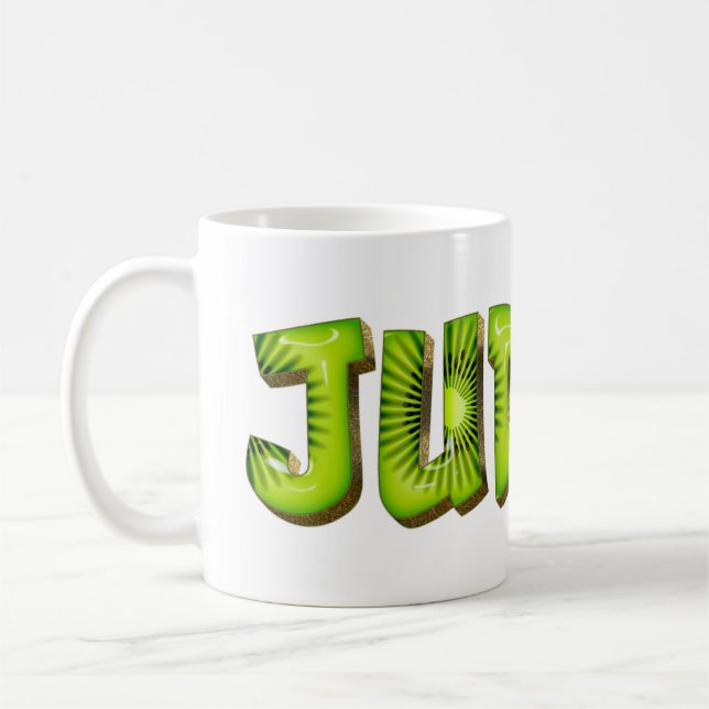 Judith Name Kiwi Style Tasse Teetasse Coffee Mug (Left)