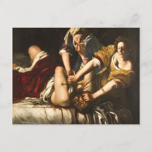 Judith Slaying Holofernes - Artemisia Gentileschi Postcard