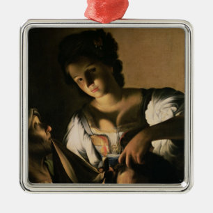 Judith with the head of Holofernes, 1615 Metal Ornament