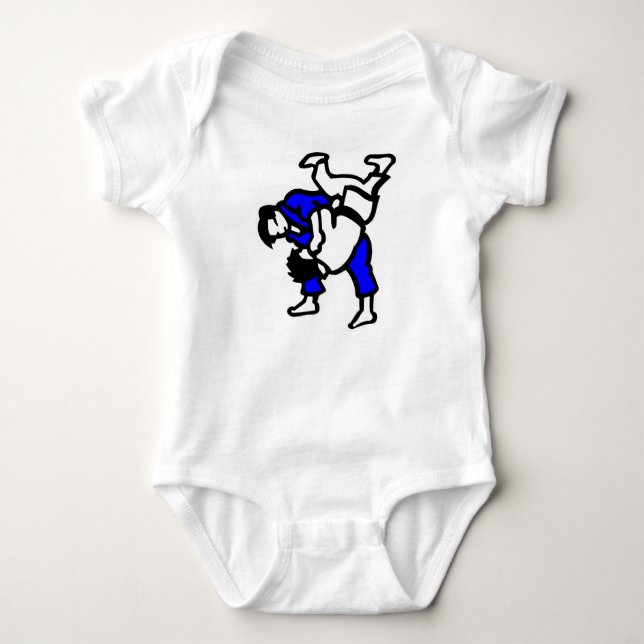 Judo Baby Bodysuit (Front)