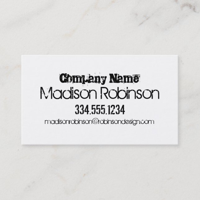 Judo; Black & Dark Grey Stripes Business Card (Front)