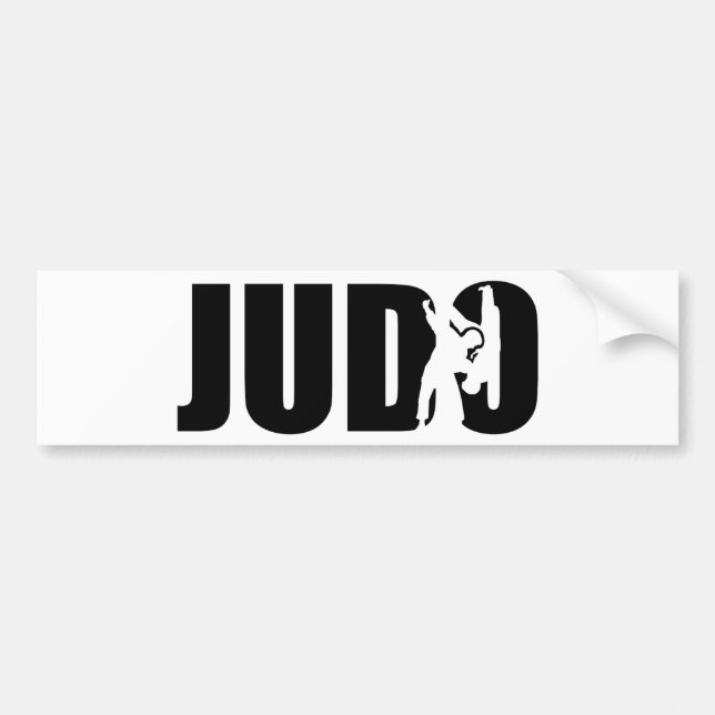 Judo Bumper Sticker (Front)