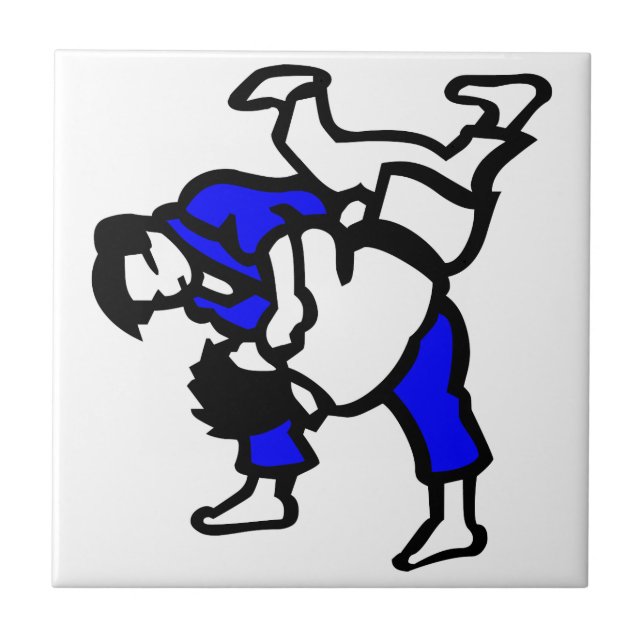Judo Ceramic Tile (Front)