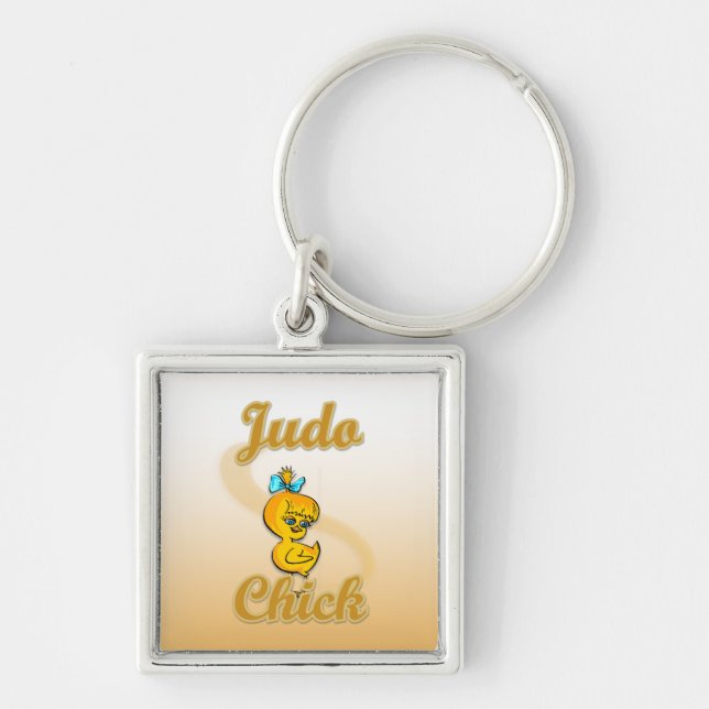 Judo Chick Key Ring (Front)