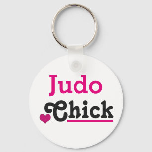 Judo Chick Key Ring