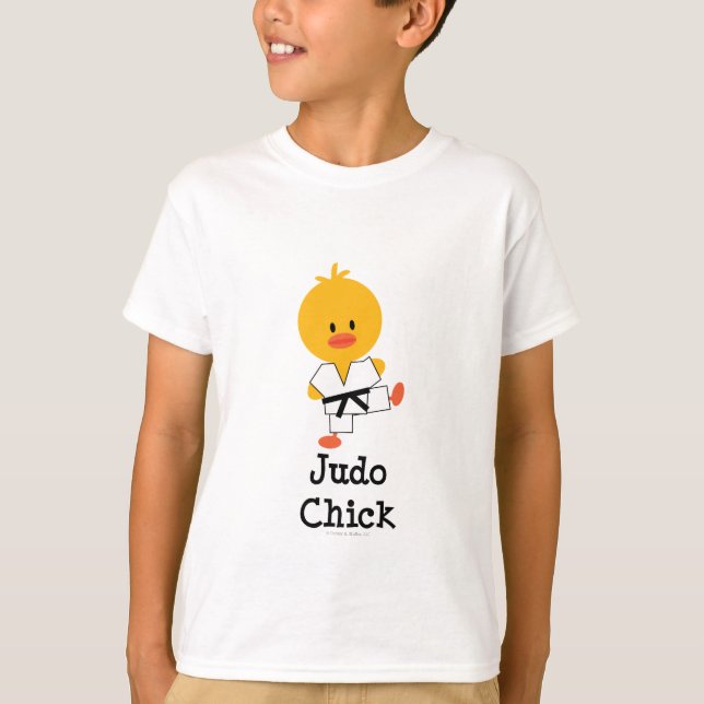 Judo Chick Kids T-shirt (Front)