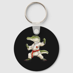 Judo Crocodile Nature Kickboxing Taekwondo Martial Key Ring