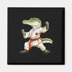 Judo Crocodile Nature Kickboxing Taekwondo Martial Magnet