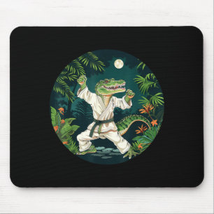 Judo Crocodile Nature Kickboxing Taekwondo Martial Mouse Pad