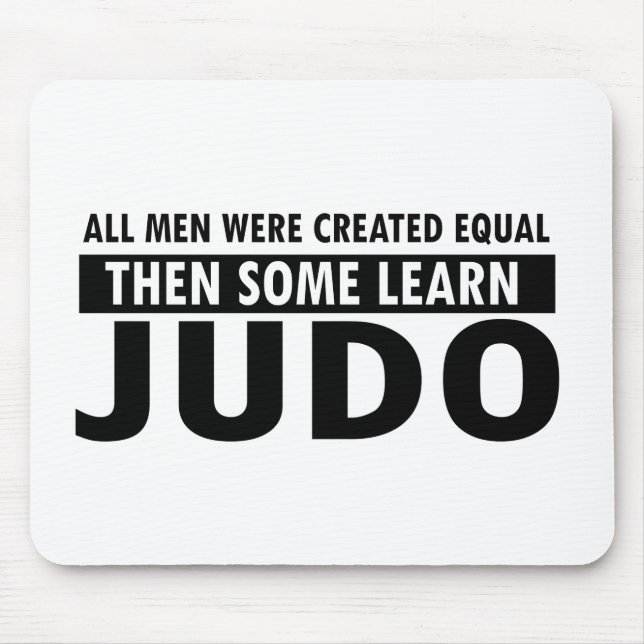 judo designs mouse pad (Front)