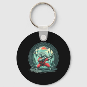 Judo Elephant Nature Kickboxing Taekwondo Martial Key Ring