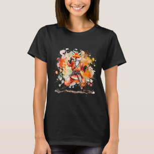 Judo Fox Nature Kickboxing Taekwondo Martial Arts T-Shirt