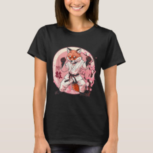 Judo Fox Nature Kickboxing Taekwondo Martial Arts T-Shirt