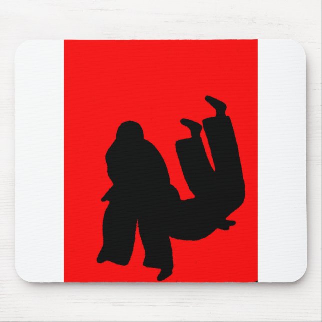 Judo gift present mouse pad (Front)