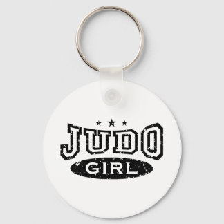 Judo Girl Key Ring