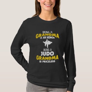 Judo Grandma Family Martial Arts Self Defense T-Shirt