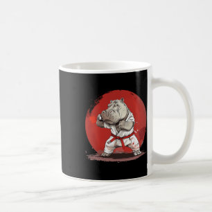 Judo Hippo Nature Kickboxing Taekwondo Martial Art Coffee Mug