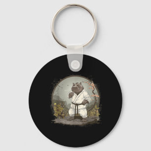 Judo Hippo Nature Kickboxing Taekwondo Martial Key Ring