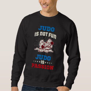 Judo Judoken Japan Jiu Jitsu Martial Training Athl Sweatshirt