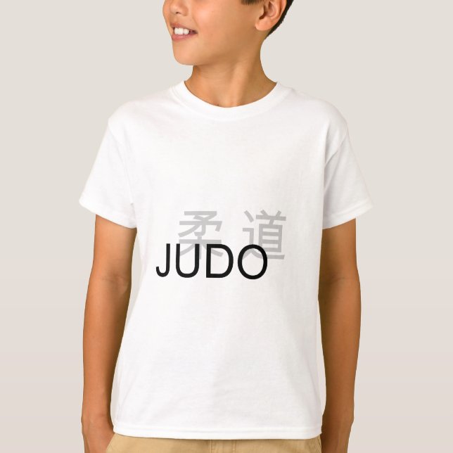Judo Kanji T-Shirt (Front)