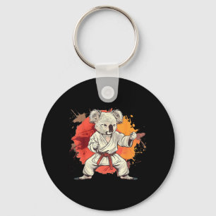 Judo Koala Nature Kickboxing Taekwondo Martial Key Ring