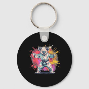 Judo Koala Nature Kickboxing Taekwondo Martial Key Ring