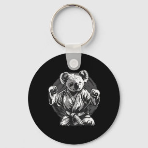 Judo Koala Nature Kickboxing Taekwondo Martial Key Ring