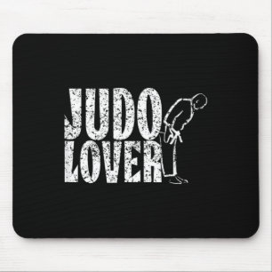 Judo Lover Judoka Martial Arts Judoist Fighter Mouse Pad