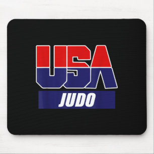 Judo Martial Arts 2024 USA Team Mouse Pad
