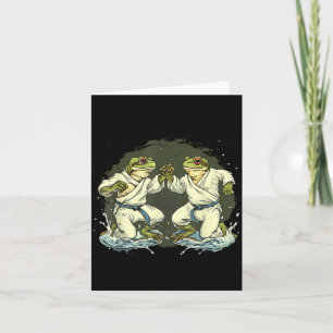 Judo Martial Arts Jiu-Jitsu Toad MMA Taekwondo Card