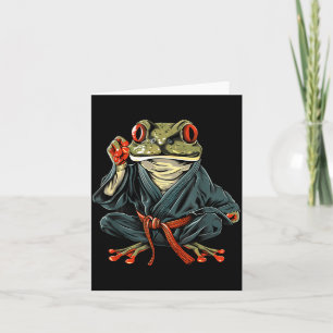 Judo Martial Arts Kickboxing Jiu-Jitsu Toad MMA Card