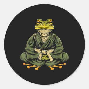 Judo MMA Taekwondo Martial Arts Kickboxing Classic Round Sticker