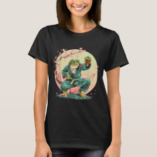 Judo MMA Toad Kickboxing Taekwondo Frog Sakura T-Shirt