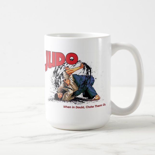 Judo Mug choke out (Right)