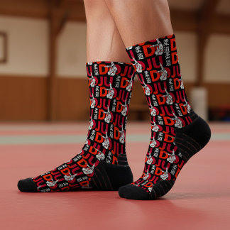 Judo Pattern - Bold and Dynamic Socks