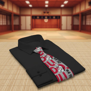 Judo Pattern - Bold and Dynamic Tie