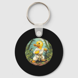 Judo Rubber Duck Nature Kickboxing Taekwondo Key Ring