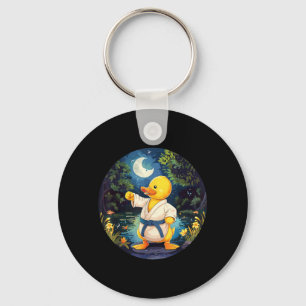 Judo Rubber Duck Nature Kickboxing Taekwondo Key Ring