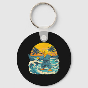 Judo Rubber Duck Nature Kickboxing Taekwondo Key Ring