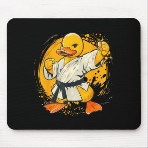 Judo Rubber Duck Nature Kickboxing Taekwondo Mouse Pad