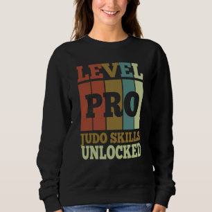Judo Skills Pro Unlocked Vintage Style Unique Sweatshirt
