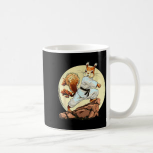 Judo Squirrel Karate MMA Taekwondo Martial Arts Coffee Mug
